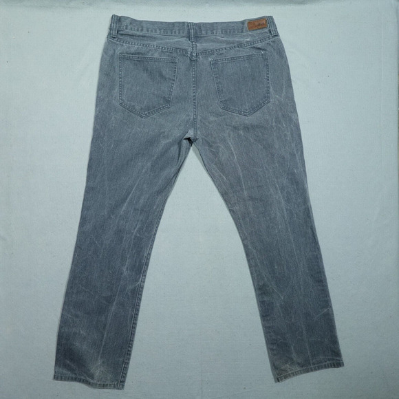 Ecko Unltd Jeans Men 38x30 711 Slim Fit Gray Denim Pants Casual Straight Leg - Picture 10 of 11